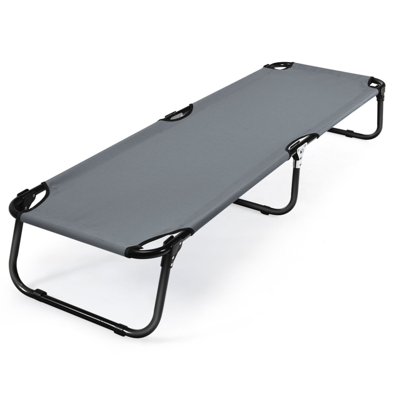 Portable Camping Cot Outdoor Folding Sleeping Bed For Traveling Hiking